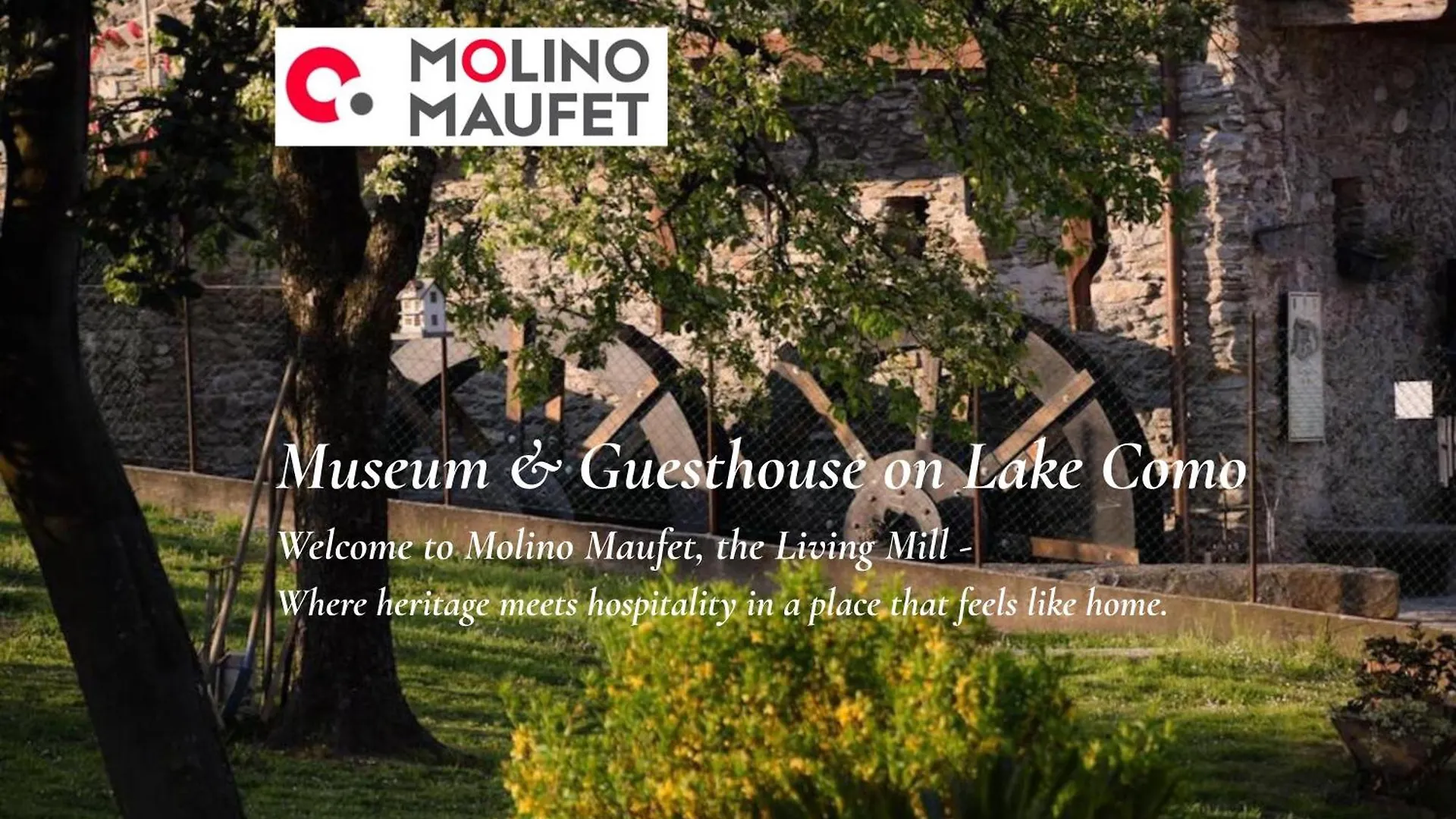 度假居 La Volta - Lake Como Heritage Home In Molino Maufet Watermill - Patio On The Garden 科利科